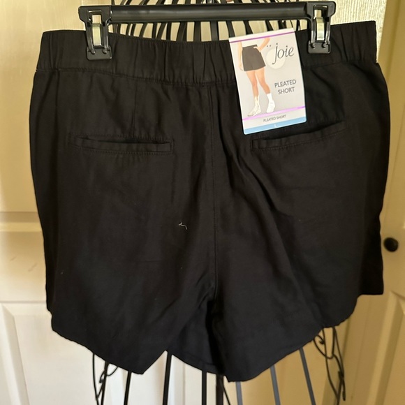 Joie High-Waisted Black Shorts - Picture 2 of 4